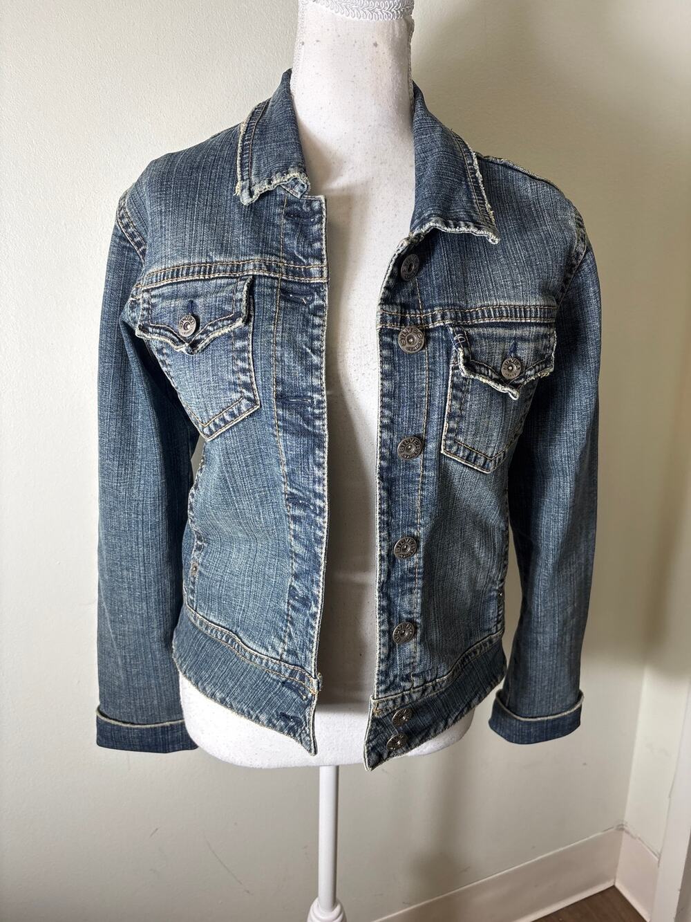 Silver Jeans Denim Jacket Sz M